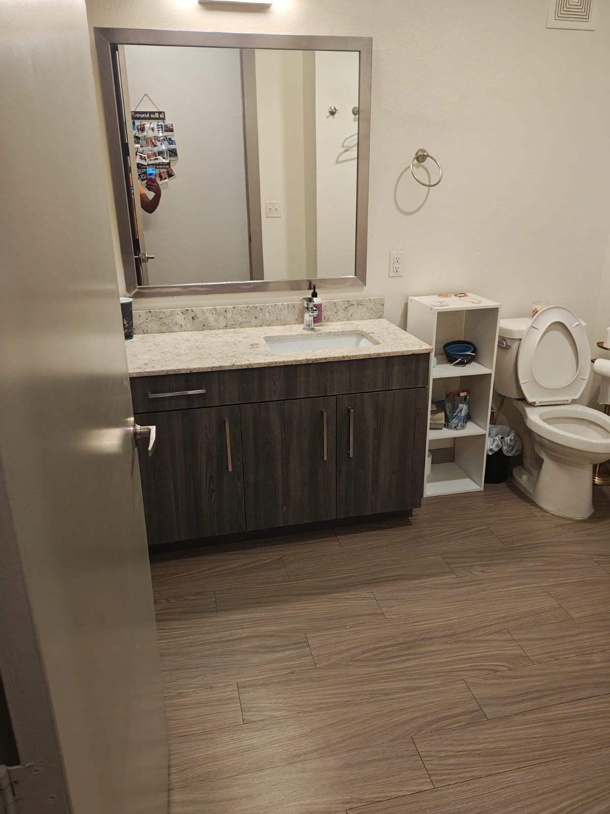 Granite Vanity & Mirror Detailing